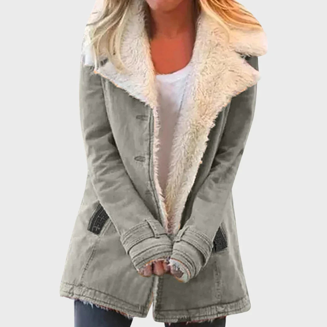 Clara | Parka Forrada A Pelo Sintético