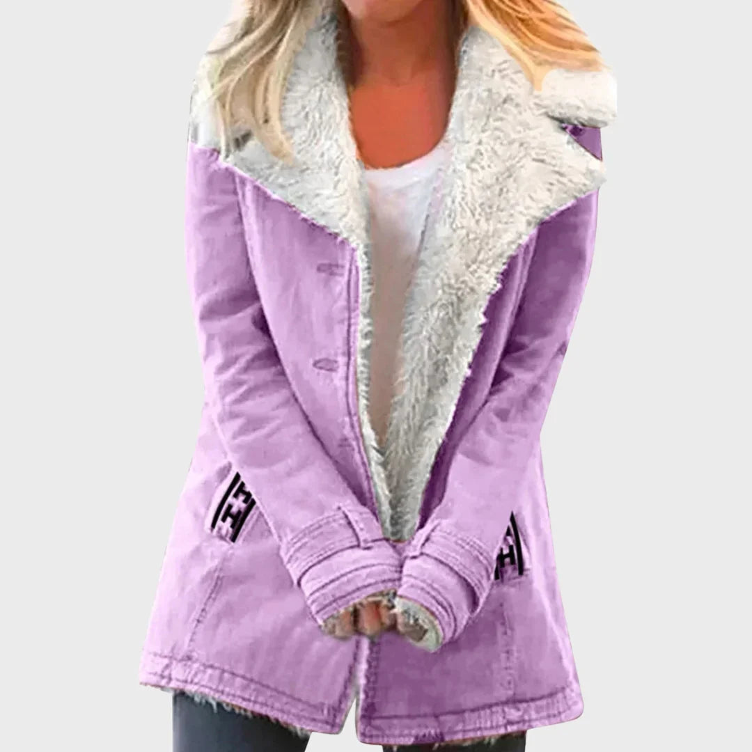 Clara | Parka Forrada A Pelo Sintético