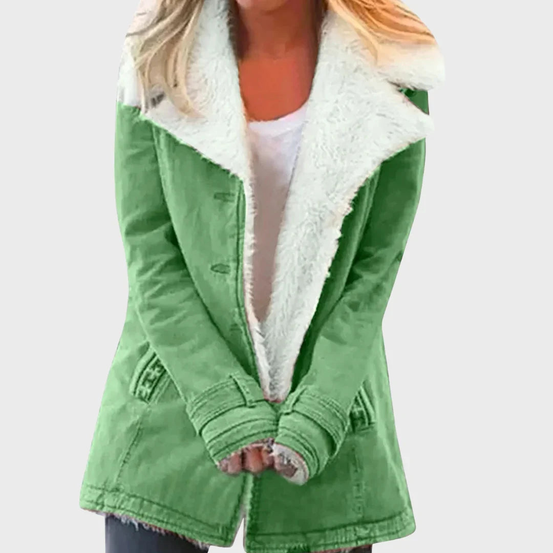 Clara | Parka Forrada A Pelo Sintético