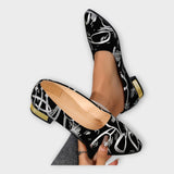 Bailarinas Elegantes com Detalhes Sofisticados