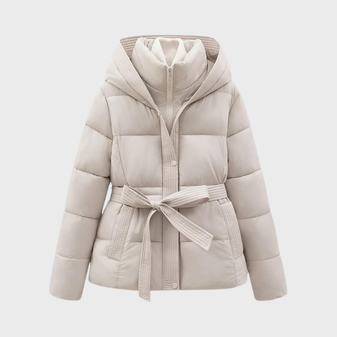 Inês | Parka De Inverno Com Cinto