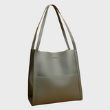 Bolsa de Ombro Clássica em Couro