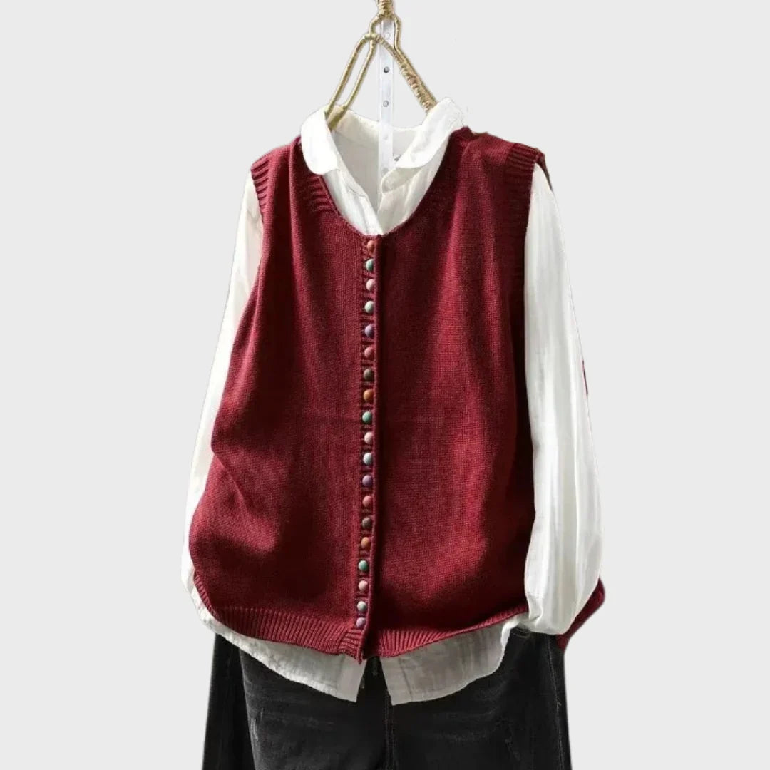 Cátia | Cardigã Elegante de Outono para o Dia a Dia