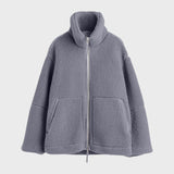 Milena | Casaco de Pelo Polar Largo