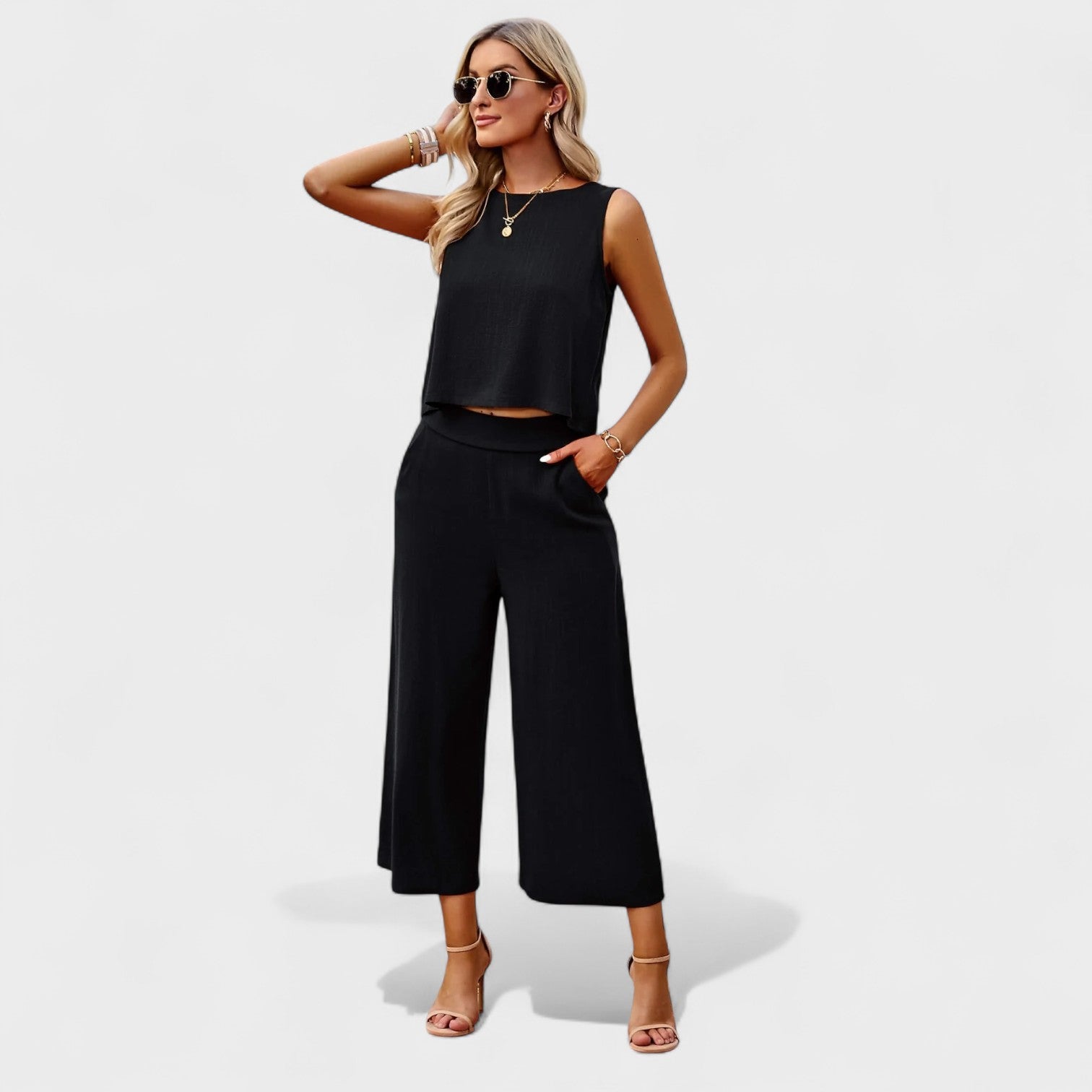 Mônica - Conjunto de Linho