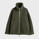 Milena | Casaco de Pelo Polar Largo