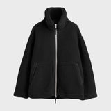 Milena | Casaco de Pelo Polar Largo