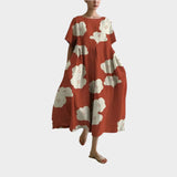 Vestido Retro Longo Confortável