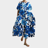 Vestido Retro Longo Confortável