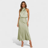 Alba - Vestido Satin Elegance