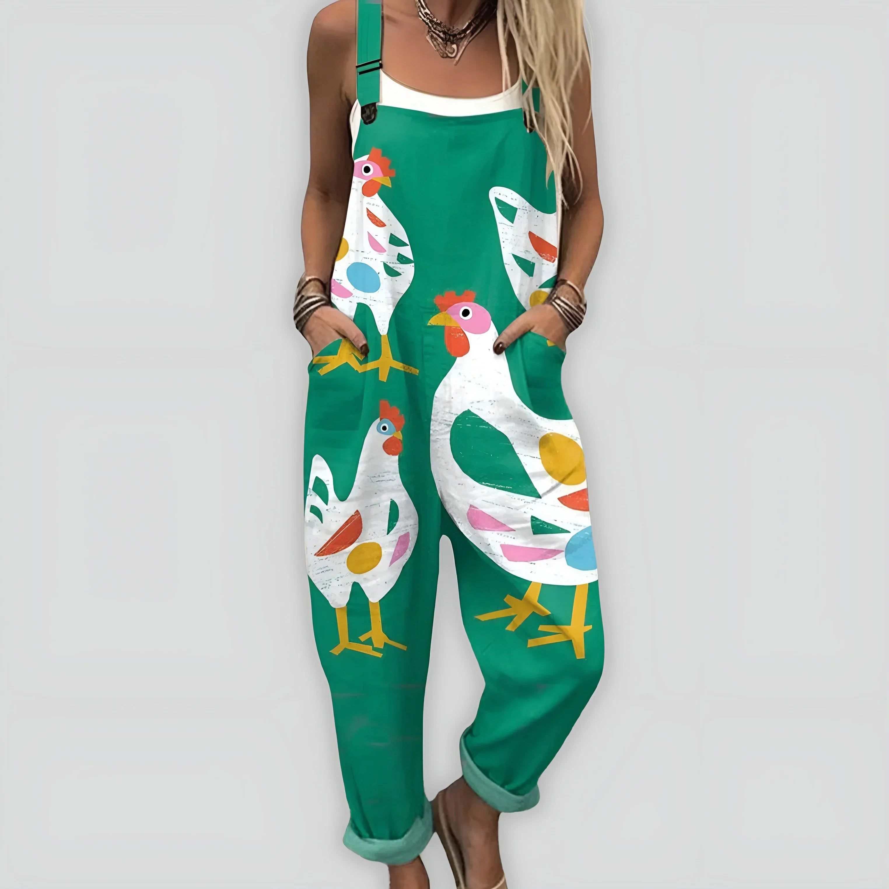 Macacão Confortável e Elegante com Corte Solto