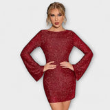 Constança - Vestido de lantejoulas