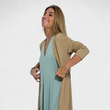 Filipa - Colete + Vestido Longo com Decote em V