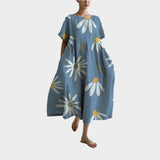 Vestido Retro Longo Confortável